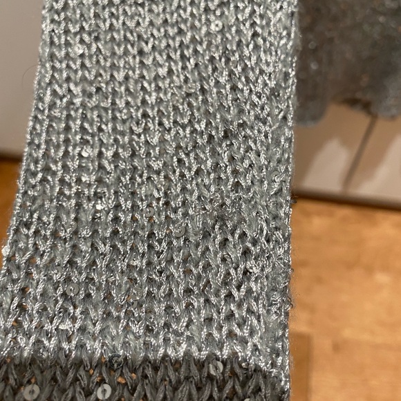 Reiss grey sequin sweater - Picture 4 of 5